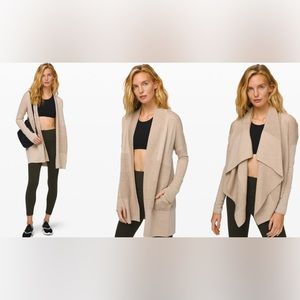 Lululemon Sit In Lotus Convertible Wrap Cardigan